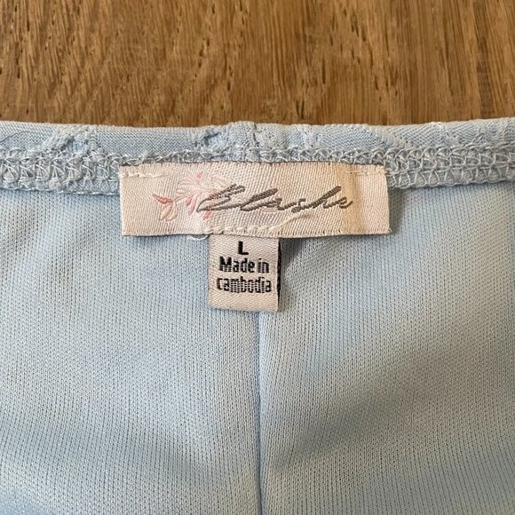 Sweet Blashe Light Blue Women's Mini Dress (Size L) - Picture 9 of 12